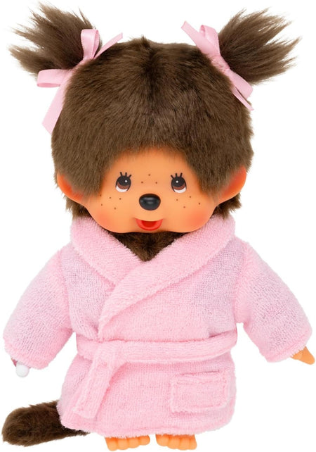 Monchhichi: Bathrobe Girl Plush Toys & Games Monchhichi