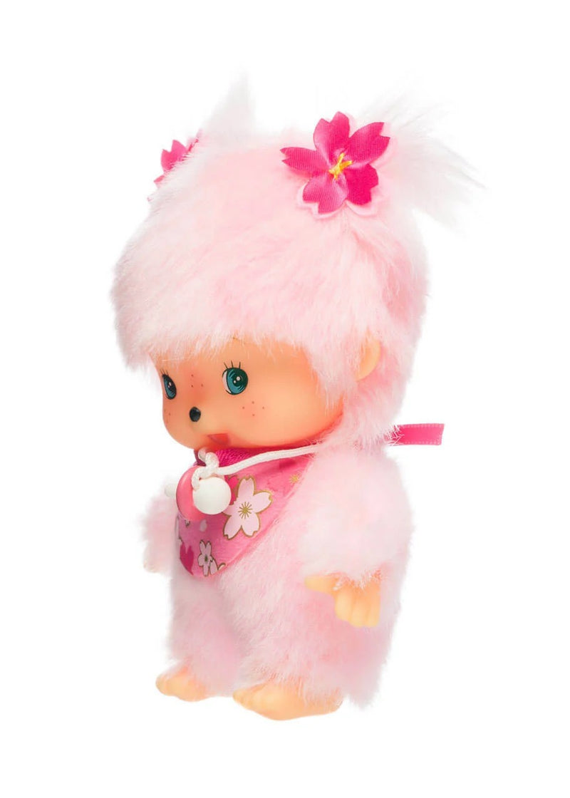 Monchhichi: Classic Bebichhichi - Sakura Cherry Blossom Plush Toys & Games Monchhichi