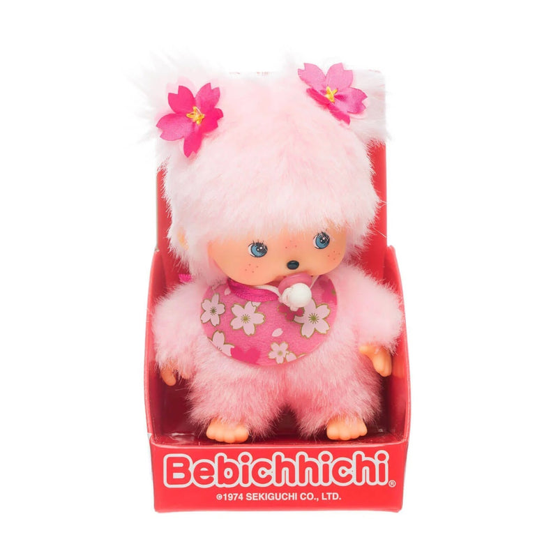 Monchhichi: Classic Bebichhichi - Sakura Cherry Blossom Plush Toys & Games Monchhichi