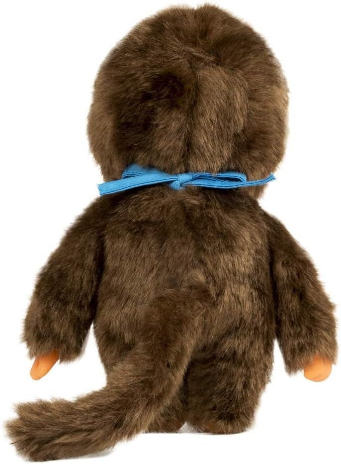 Monchhichi Classic Plush Toy - Boy Blue Bib Toys & Games Monchhichi