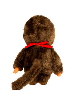 Monchhichi Classic Plush Toy - Boy Red Bib Toys & Games Monchhichi