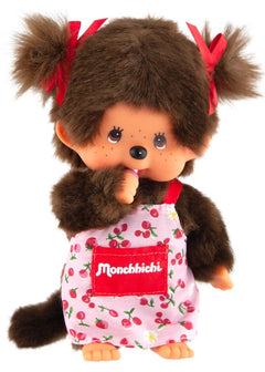 Monchhichi: Flower Apron Girl Plush - Adorable Garden Kawaii Doll Toys & Games Monchhichi