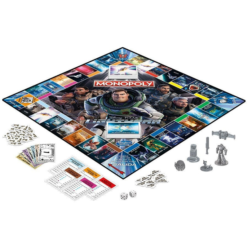 Monopoly: Disney Pixar Lightyear - Board Game [Board Game, 2-6 Players] Board Game Hasbro