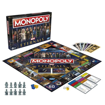 Monopoly: Marvel Eternals Edition [Board Game, 2-6 Players] Board Game Hasbro