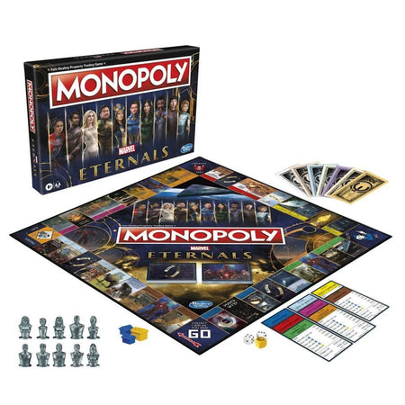 Monopoly: Marvel Eternals Edition [Board Game, 2-6 Players] Board Game Hasbro