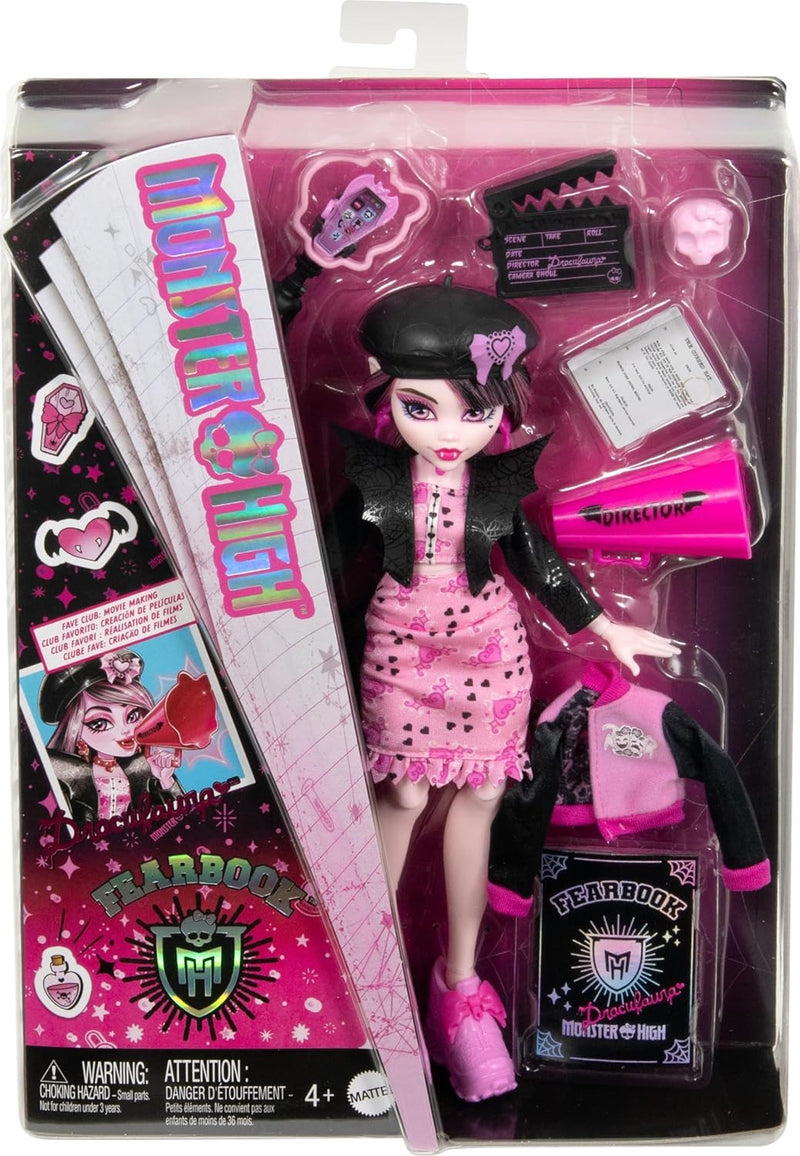 Monster High: Fearbook Draculaura Toys & Games Mattel