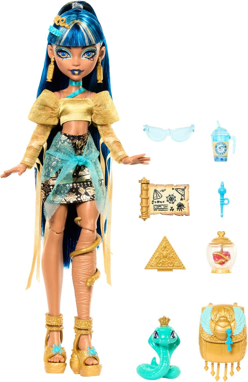 Monster High: Cleo De Nile Doll Toys & Games Mattel