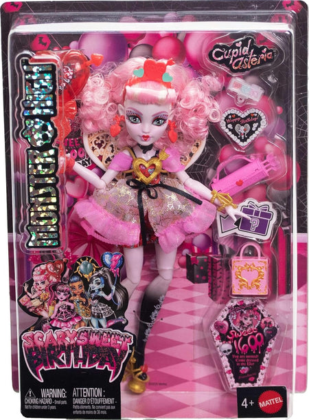 Monster High: Scary Sweet Birthday Cupid Asteria Toys & Games Mattel