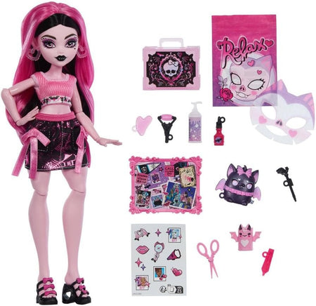 Monster High: Self-Scare Secrets Draculaura Doll Toys & Games Mattel