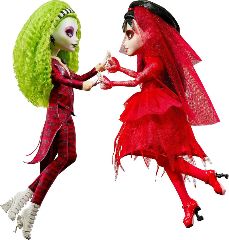 Monster High: Skullector Beetlejuice Lydia and Betelgeuse Collector Limited Edition Set HYV96 Toys & Games Mattel