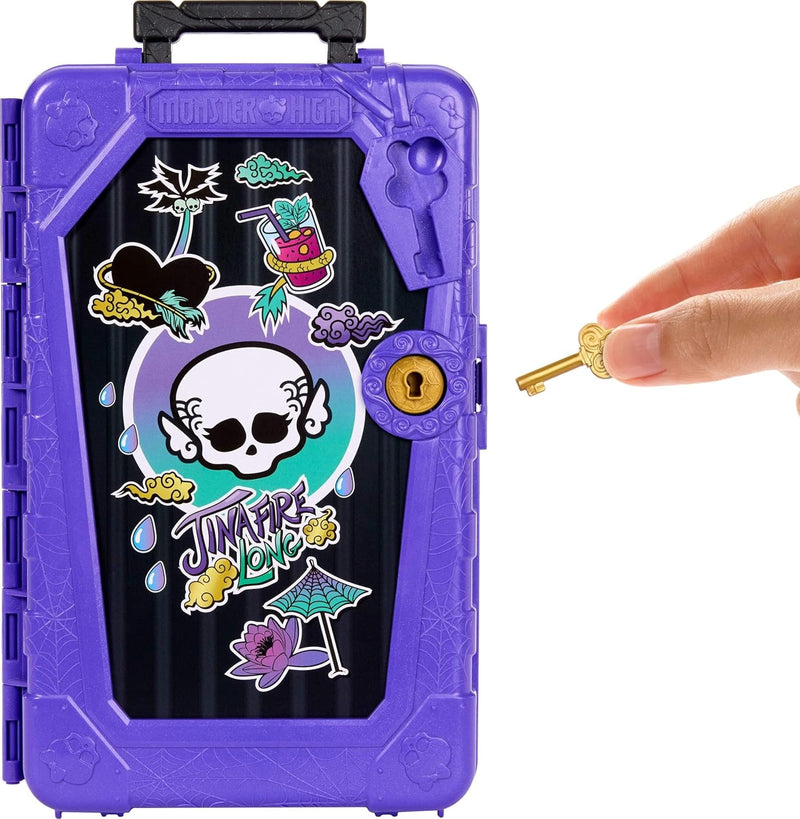 Monster High: Skulltimate Secrets Jinafire Long - Gore-Geous Oasis with Suitcase Toys & Games Mattel
