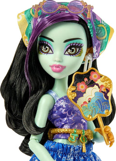Monster High: Skulltimate Secrets Jinafire Long - Gore-Geous Oasis with Suitcase Toys & Games Mattel