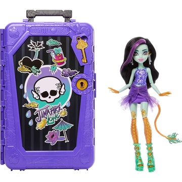 Monster High: Skulltimate Secrets Jinafire Long - Gore-Geous Oasis with Suitcase Toys & Games Mattel