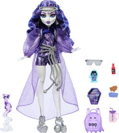 Monster High: Spectra Vondergeist Doll with Pet Ferret Rhuhen Toys & Games Mattel