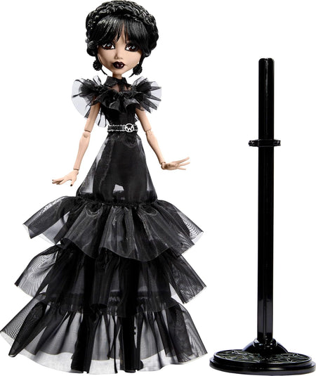 Monster High: Wednesday Addams Doll Rave N Wednesday Toys & Games Mattel