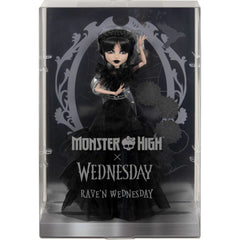 Monster High: Wednesday Addams Doll Rave N Wednesday Toys & Games Mattel