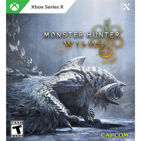 Monster Hunter Wilds - Steel Book Edition [Xbox Series X] Xbox Series X Video Game Capcom   