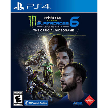 Monster Energy Supercross 6 [PlayStation 4] PlayStation 4 Video Game Milestone