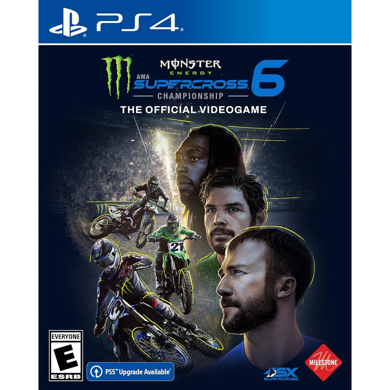 Monster Energy Supercross 6 [PlayStation 4] PlayStation 4 Video Game Milestone