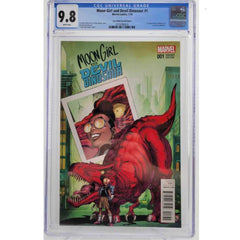Moon Girl and Devil Dinosaur #1 CGC 9.8 [Trevor Von Eeden Cvr B - 1:25] 2016 Comics Marvel Comics