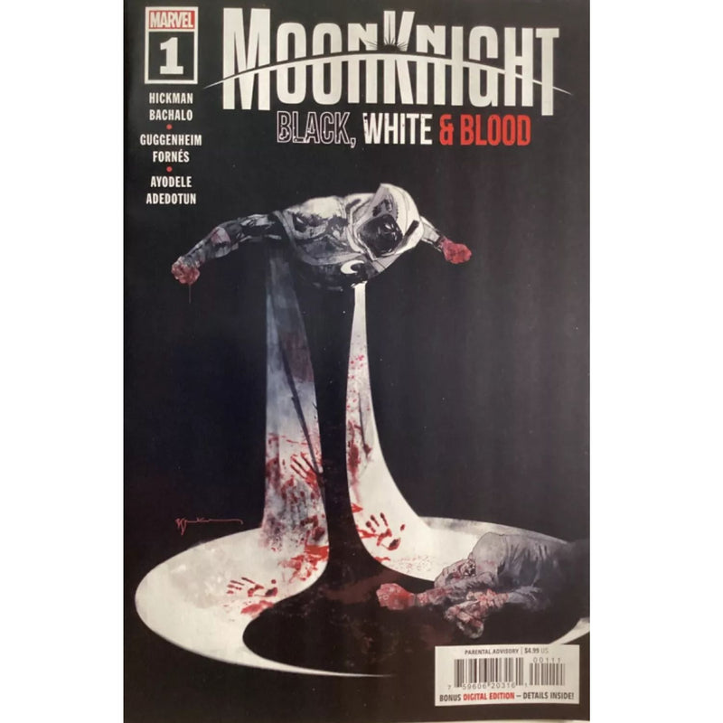 Moon Knight Black White Blood [Bill Sienkiewicz #1 CVR A] 2022 Comics Marvel Comics