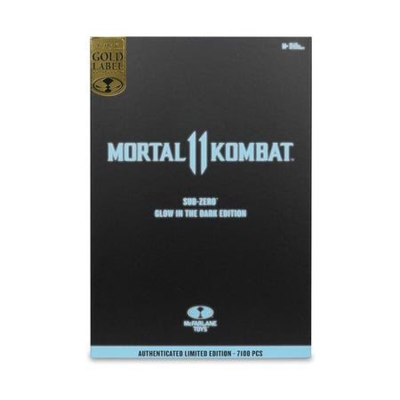 Mortal Kombat 11: Glow in the Dark - Sub-Zero Gold Label Collection - 7" Figure Toys & Games McFarlane Toys