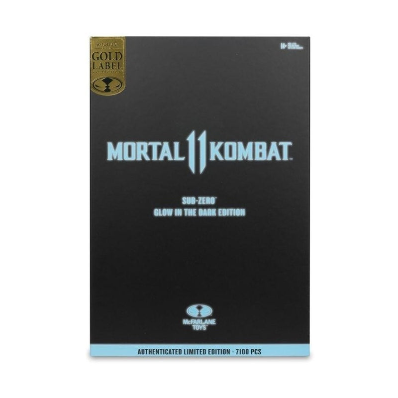 Mortal Kombat 11: Glow in the Dark - Sub-Zero Gold Label Collection - 7" Figure Toys & Games McFarlane Toys