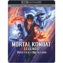 Mortal Kombat Legends: Battle of the Realms - Steelbook [Blu-Ray + 4K UHD] Blu-Ray 4K Movie Warner Brothers   