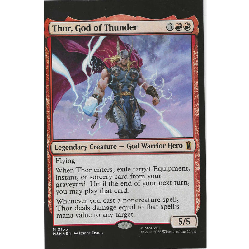 Mortal Thor: #11 [Jesper Eising MTG CVR C] 2025