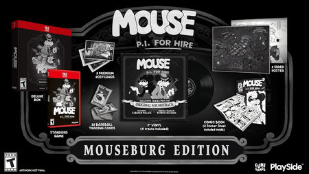 Mouse P.I. For Hire - Mouseburg Edition [Nintendo Switch 2] Nintendo Switch 2 Collector PlaySide