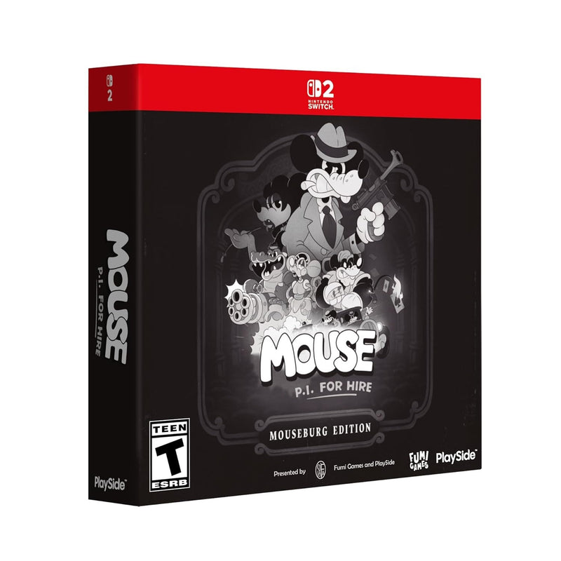 Mouse P.I. For Hire - Mouseburg Edition [Nintendo Switch 2] Nintendo Switch 2 Collector PlaySide