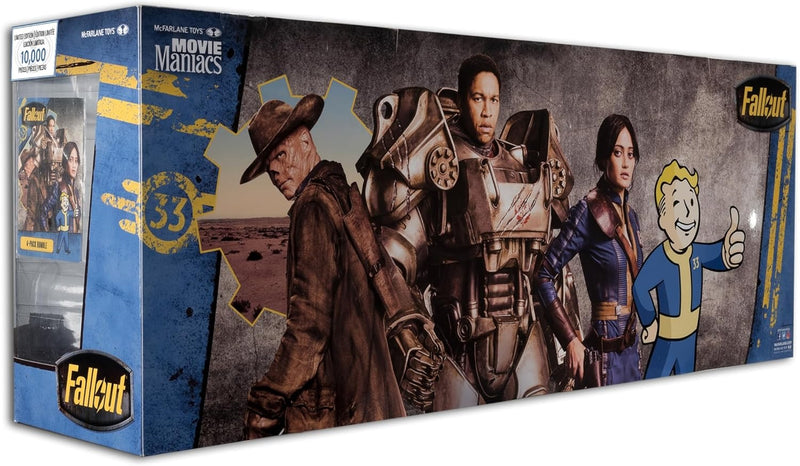 Movie Maniacs: Fallout: Lucy/Maximus/Ghoul/Vault Boy 4 Pack - 6" Toys & Games McFarlane Toys