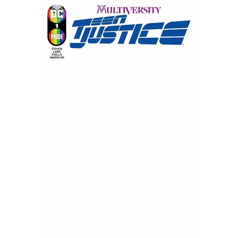 Multiversity Teen Justice: #1 [Blank CVR D ] 2022 Comics DC Comics