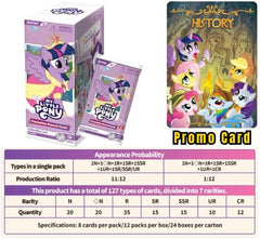 Kayou: My Little Pony - Friendship Eternal Fun Moment Edition Series 1 Collectible Card Booster Box - 12 Packs Trading Cards Kayou