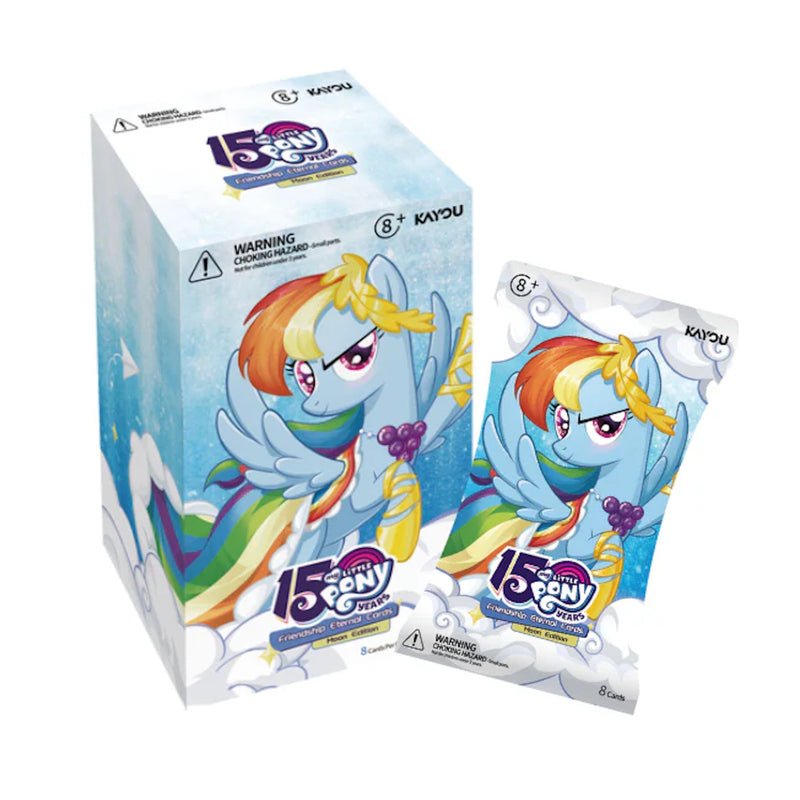 Kayou: My Little Pony - Friendship Eternal Moon Edition Series 2 Collectible Card Booster Box -12 Packs Trading Cards Kayou
