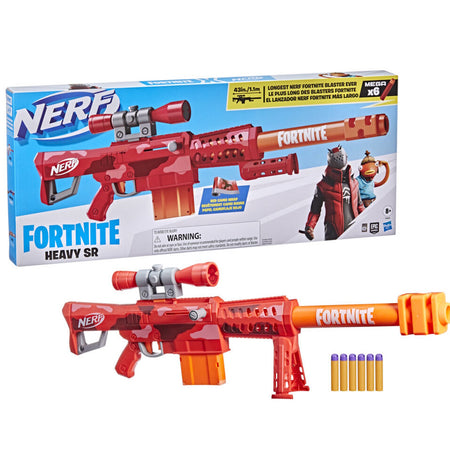 NERF Fortnite: Heavy SR Blaster Scope - Red Camo Edition Toys & Games Hasbro