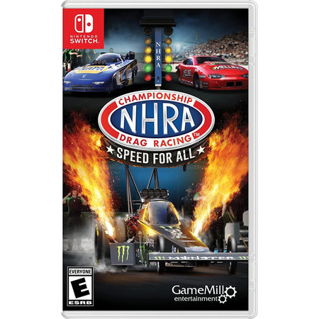 NHRA Championship Drag Racing: Speed for All [Nintendo Switch] Nintendo Switch Video Game GameMill Entertainment   