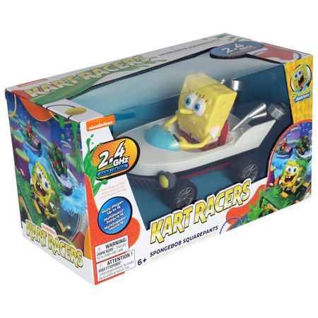 SpongeBob SquarePants: SpongeBob Boat Remote-Controlled Car Toys & Games NKOK