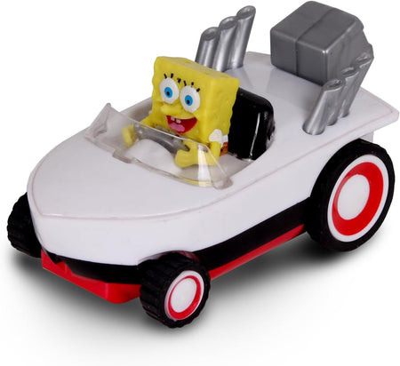SpongeBob SquarePants: SpongeBob Pull Back Hot Rod Boat Toys & Games NKOK