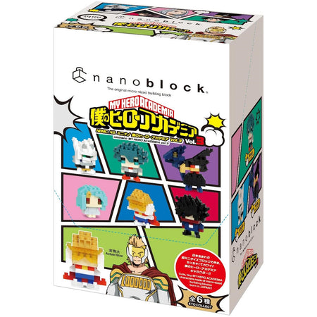 Nano Block Mini nano Series: My Hero Academia Vol. 3 - Complete Set Toys & Games Bandai Namco
