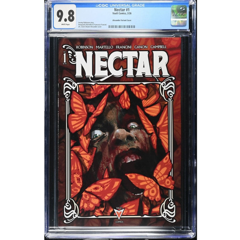 Nectar: #1 [Jason Shawn Alexander CGC 9.8 CVR D- 1:30] 2026