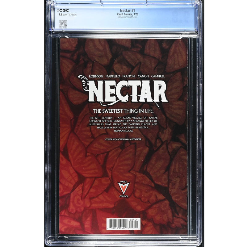 Nectar: #1 [Jason Shawn Alexander CGC 9.8 CVR D- 1:30] 2026