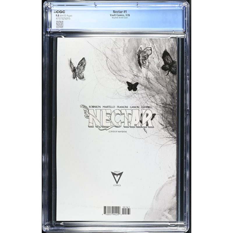 Nectar: #1 [Jonathan Wayshack CGC 9.8 CVR F B&W - 1:50] 2026