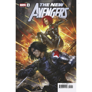 New Avengers: #1 [Derrick Chew Black Widow Winter Soldier CVR] 2025 Comics Marvel Comics