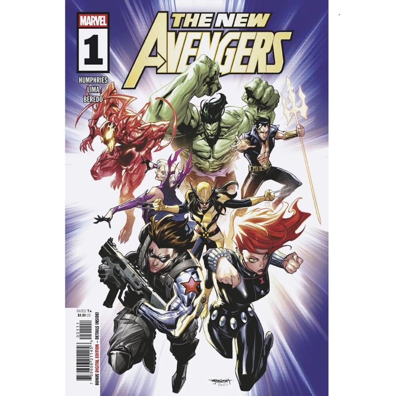 New Avengers: #1 [Stephen Segovia CVR A] 2025 Comics Marvel Comics