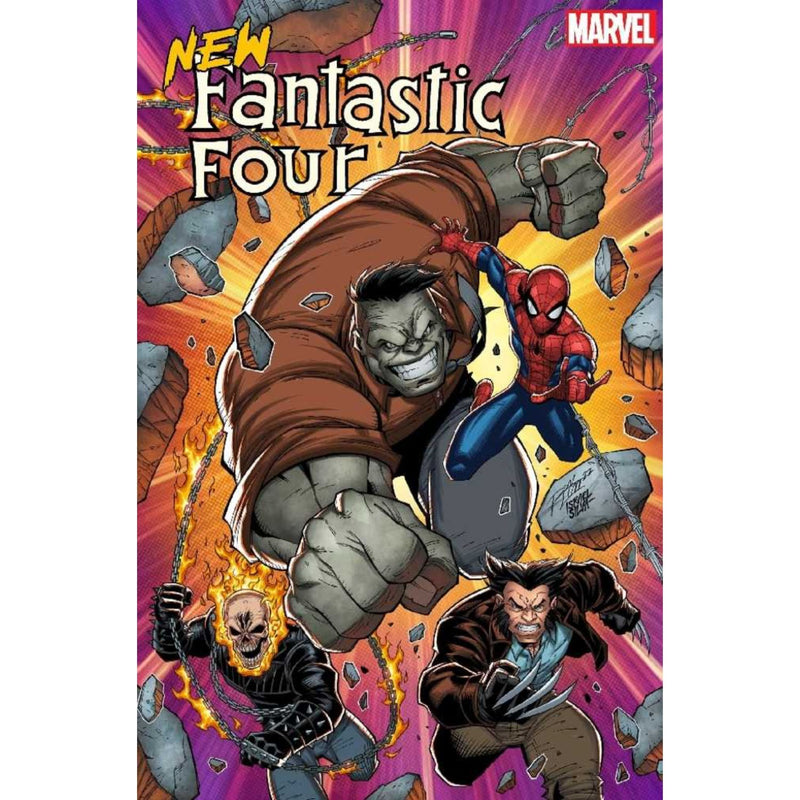 New Fantastic Four: #1 [Ron Lim CVR B ] 2022 Comics Marvel Comics