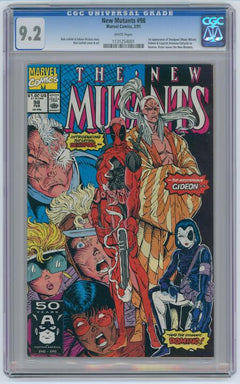 New Mutants: #98 [CGC 9.2 Rob Liefeld] 1991 Comics Marvel Comics