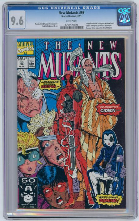 New Mutants: #98 [CGC 9.6 Rob Liefeld] 1991