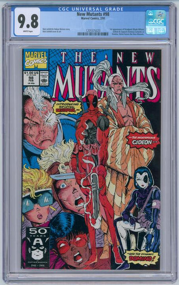 New Mutants: #98 [CGC 9.8 Rob Liefeld ] 1991 Comics Marvel Comics