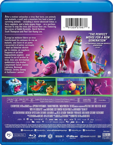 Night of the Zoopocalypse [Blu-Ray] Blu-Ray Movie Elevation Pictures